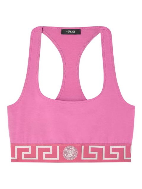 Versace Greca-trim sports bra - Pink - zdjęcie produktu nr 1
