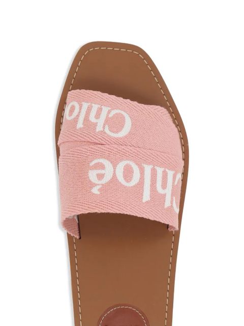 Chloé Woody slides - Pink