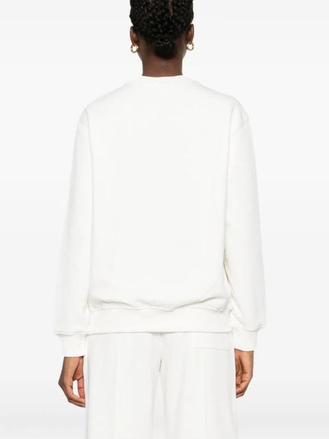 Casablanca Casa Beach Wave sweatshirt - White