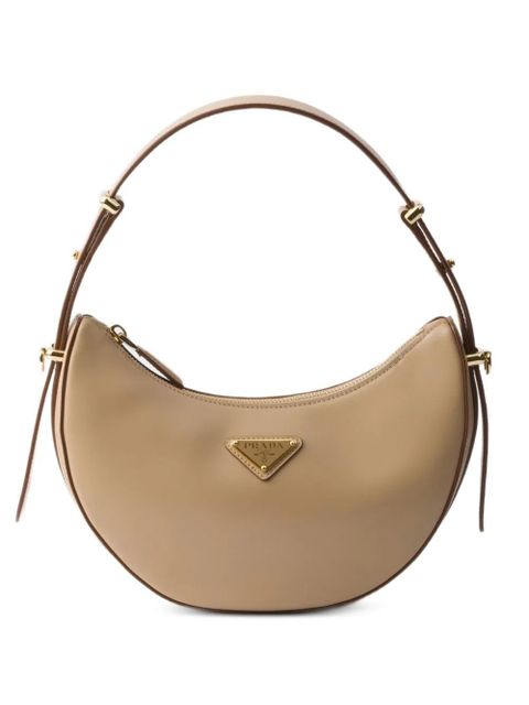 Prada Arqué mini leather shoulder bag - Neutrals - zdjęcie produktu nr 1