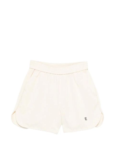 Eleh logo-embroidered shorts - Neutrals - zdjęcie produktu nr 1