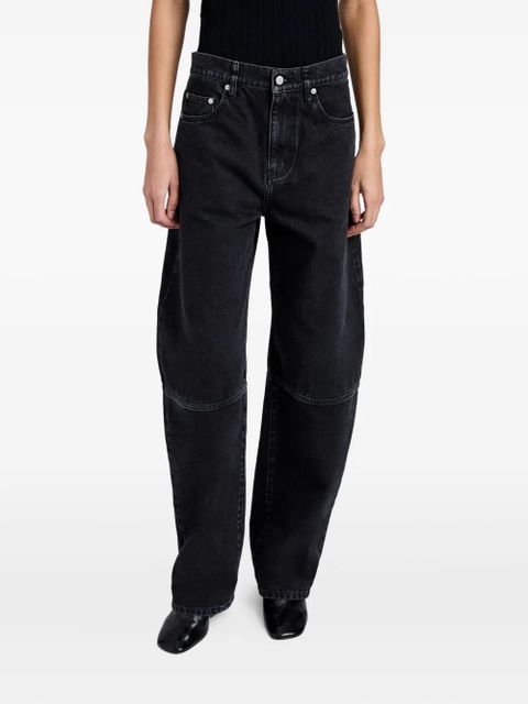 Proenza Schouler Fontana belt-loop jeans - Black