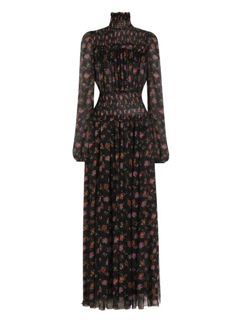 Dolce & Gabbana floral maxi dress - Black - zdjęcie produktu nr 1