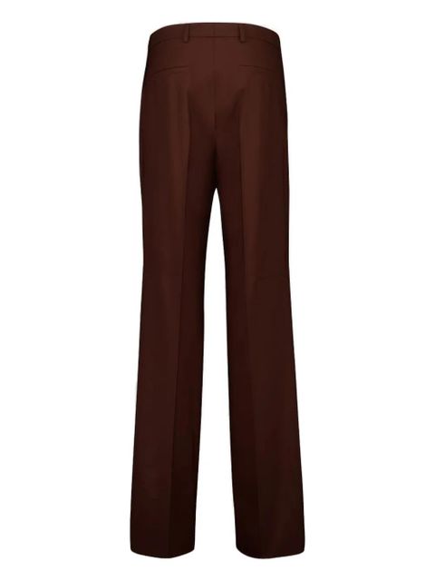 Gucci straight-leg split trousers - Brown - zdjęcie produktu nr 2