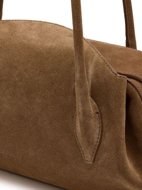Yuzefi leather tote bag - COGNAC