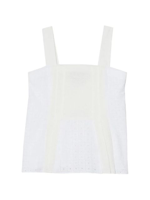 3.1 Phillip Lim square-neck top - White - zdjęcie produktu nr 1