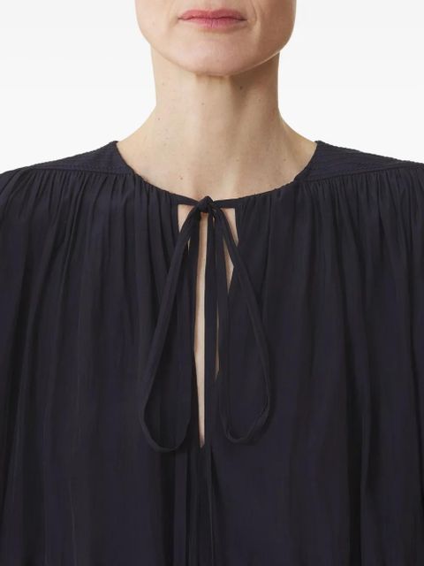 Lanvin pleated maxi dress - Black