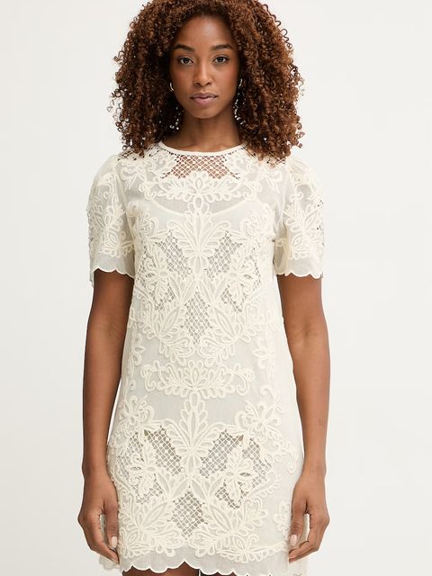 Twinset sukienka z bawełną - zdjęcie produktu nr 1