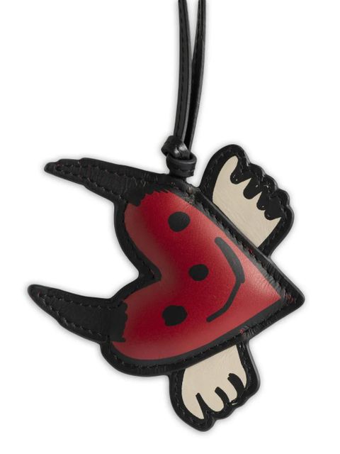 Zadig&Voltaire heart wing keyring - Red