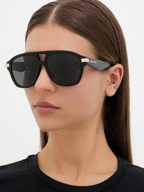 Michael Kors okulary przeciwsłoneczne pilotki damskie - zdjęcie produktu nr 2