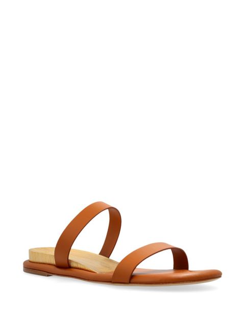 Casadei leather slides - Brown - zdjęcie produktu nr 2