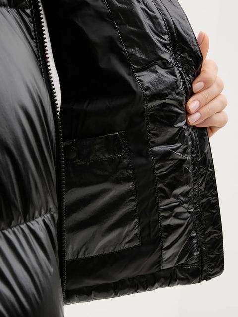 Calvin Klein Jeans kurtka puchowa kolor czarny zimowa LV047D510G