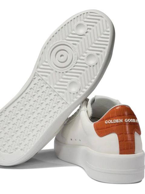 Golden Goose Pure Star leather sneakers - White