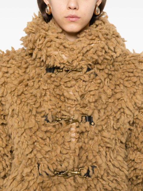 Burberry shearling jacket - Brown