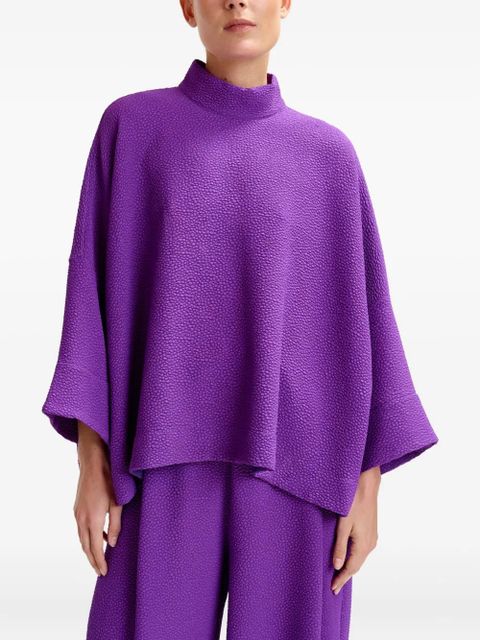 Essentiel Antwerp high-neck blouse - Purple