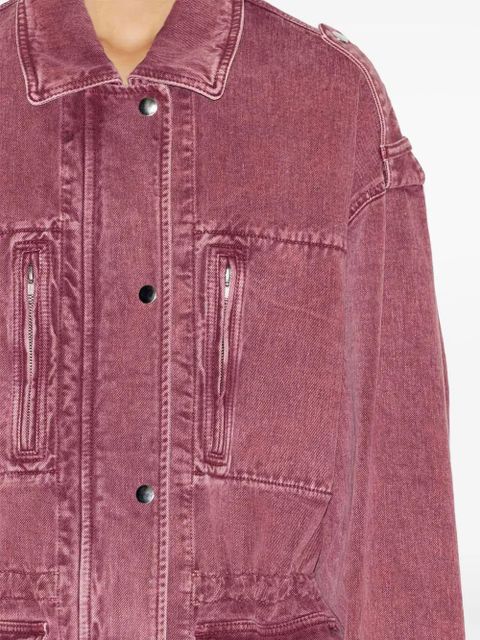 MARANT ÉTOILE Joanna denim jacket - Pink