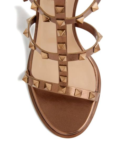 Valentino Garavani 90mm Rockstud sandals - Brown