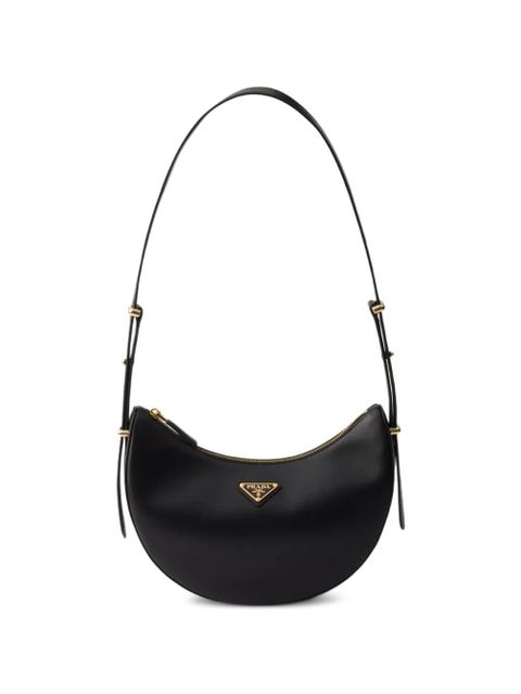 Prada small Arqué leather shoulder bag - Black - zdjęcie produktu nr 1