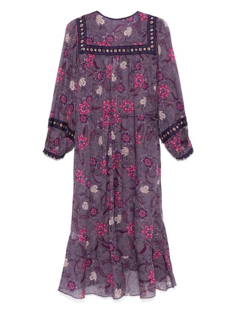 MARANT ÉTOILE Greila midi dress - Purple - zdjęcie produktu nr 1