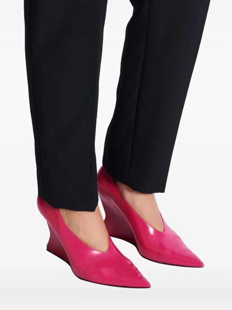 Balmain 95mm pointed-toe pumps - Pink