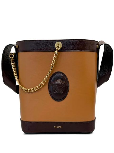 Versace small Medusa chain bucket bag - Neutrals - zdjęcie produktu nr 1