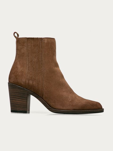 Tamaris - Botki zamszowe - zdjęcie produktu nr 1