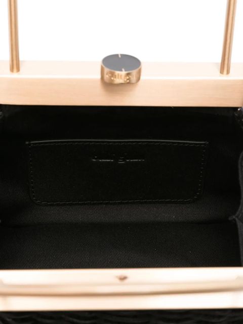 Cult Gaia mini Estelle top-handle bag - Black