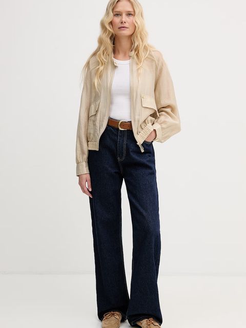 Lola Casademunt kurtka damska z dodatkiem lnu - zdjęcie produktu nr 1