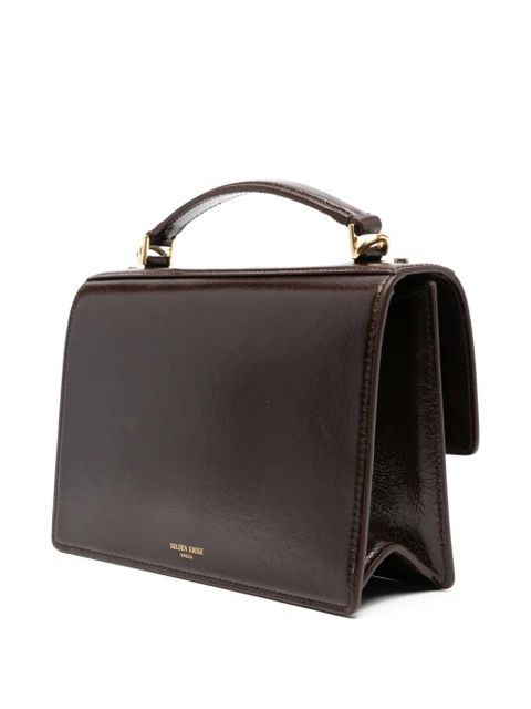 Golden Goose top-handle leather tote bag - Brown