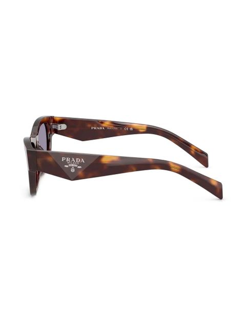 Prada Eyewear tortoiseshell-effect sunglasses - Brown - zdjęcie produktu nr 2