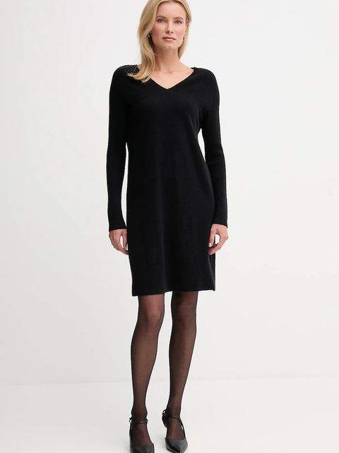 United Colors of Benetton sukienka z dodatkiem wełny - zdjęcie produktu nr 1