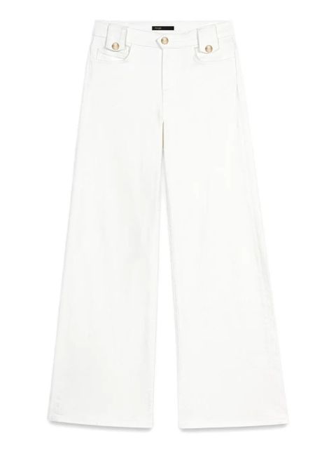 Maje flared denim jeans - White - zdjęcie produktu nr 2