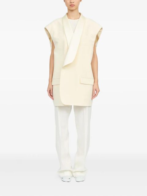 MM6 Maison Margiela tailored waistcoat - Neutrals - zdjęcie produktu nr 2