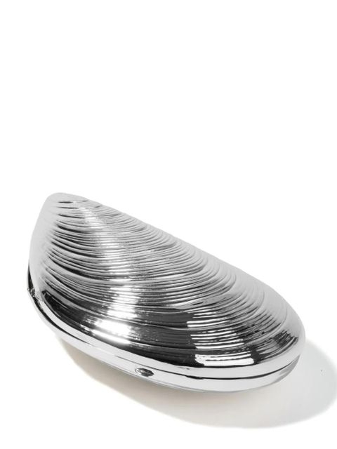 Simkhai Bridget shell-shapped clutch - Silver - zdjęcie produktu nr 2