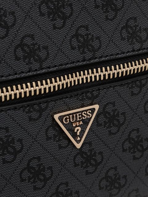 Guess plecak MANHATTAN damski kolor szary mały wzorzysty HWSG71 18330