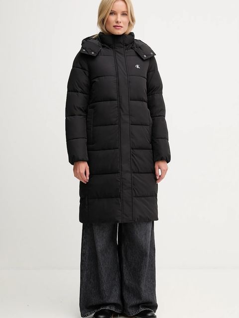 Calvin Klein Jeans kurtka kolor czarny przejściowa LV047D512G - zdjęcie produktu nr 1