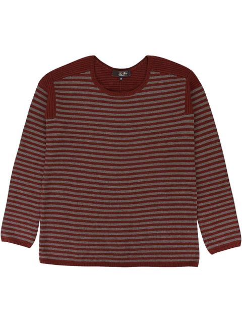Loro Piana striped cashmere sweater - Red - zdjęcie produktu nr 1