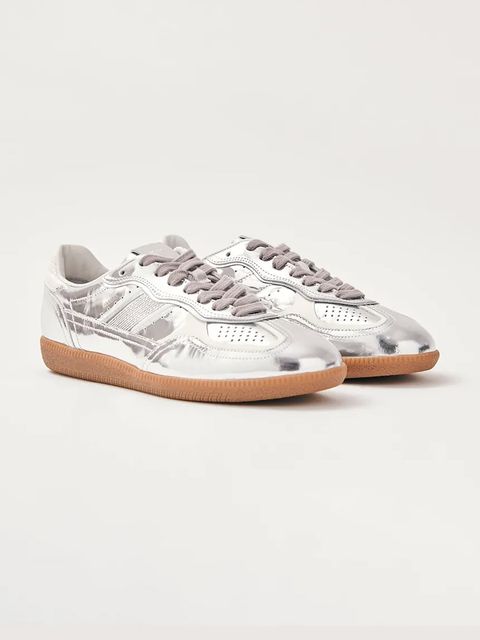 Alohas sneakersy skórzane Tb.490 kolor srebrny S100544-02 - zdjęcie produktu nr 2