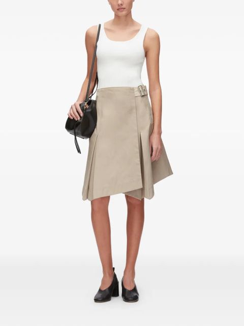 3.1 Phillip Lim belted pleated midi skirt - Neutrals - zdjęcie produktu nr 2