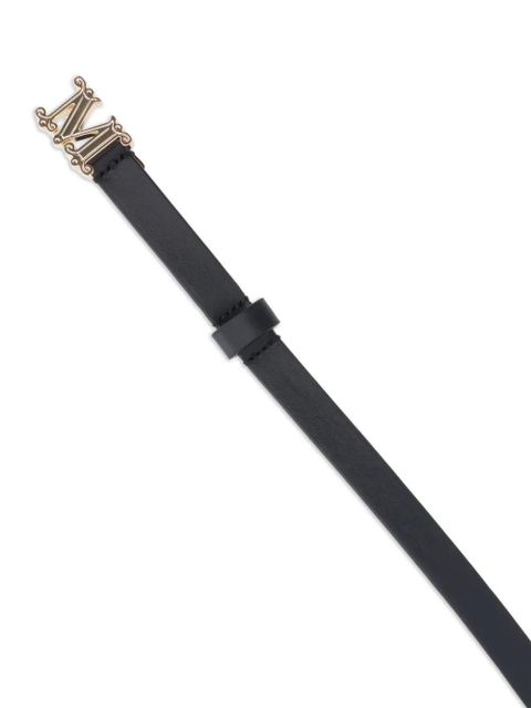 Max Mara leather belt - Black