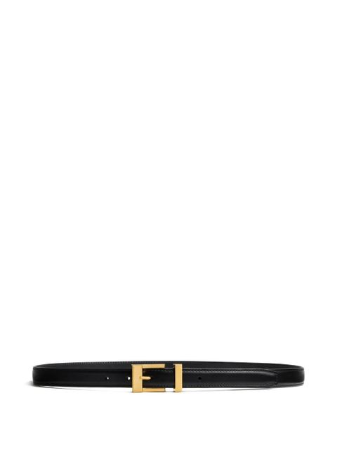 KHAITE Manhattan leather belt - Black - zdjęcie produktu nr 1