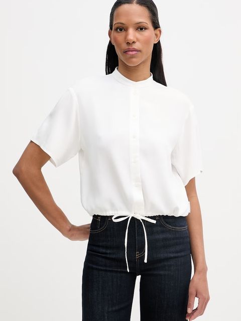 Marc O'Polo koszula damska z lyocellu - zdjęcie produktu nr 2