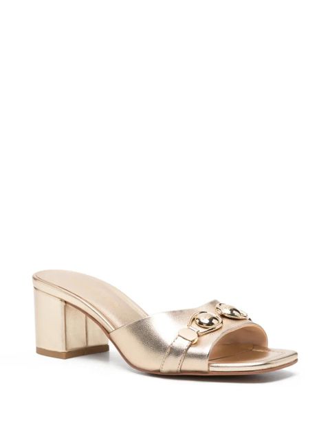 TWINSET block heel sandals - Gold