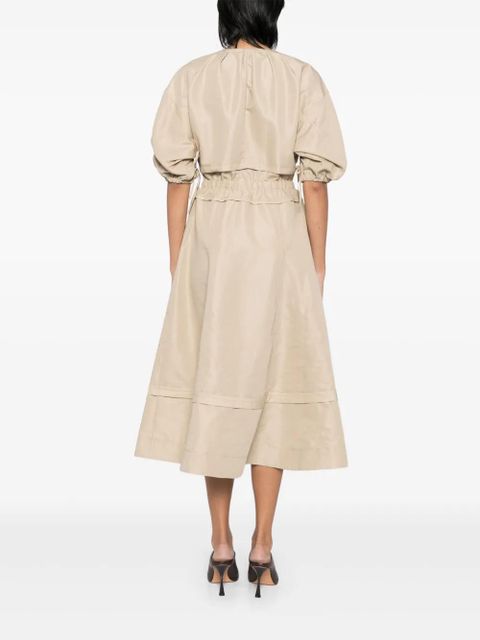 3.1 Phillip Lim gathered detailing dress - Neutrals - zdjęcie produktu nr 2