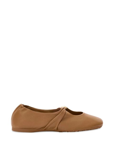 LOEWE leather ballet flats - Neutrals - zdjęcie produktu nr 1