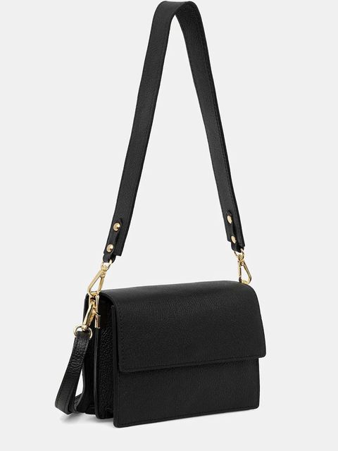 Answear.LAB torebka skórzana kolor czarny