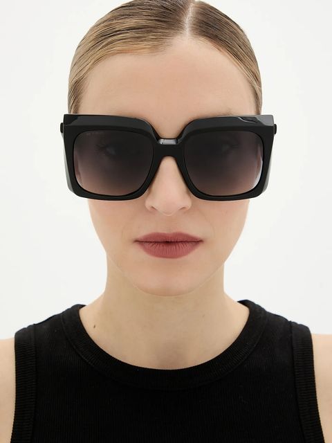 Etro okulary przeciwsłoneczne damskie kolor czarny ETRO 0117/S