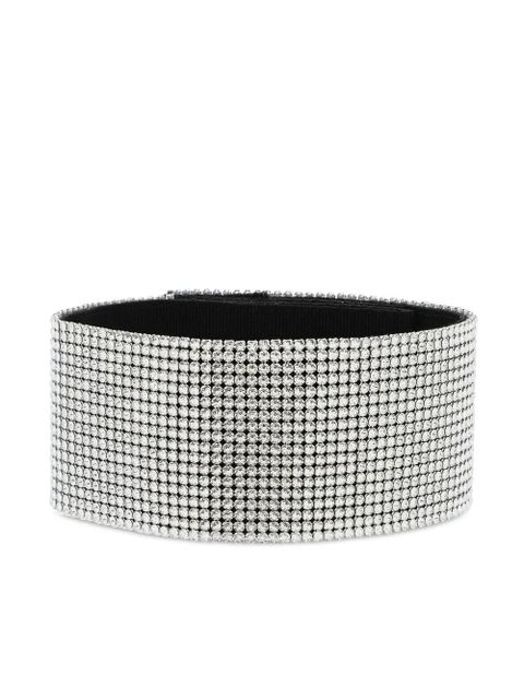 Dolce & Gabbana KIM DOLCE&GABBANA crystal-embellished choker - Silver - zdjęcie produktu nr 1