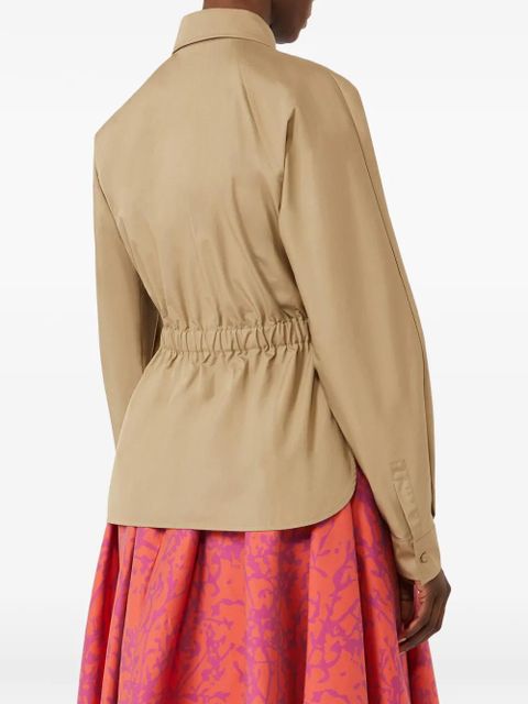 Max Mara drawstring shirt - Neutrals