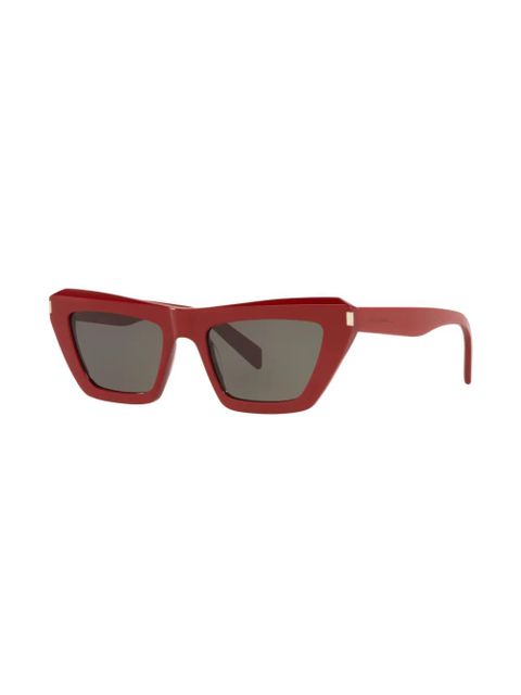 Saint Laurent Eyewear cat-eye sunglasses - Red - zdjęcie produktu nr 2
